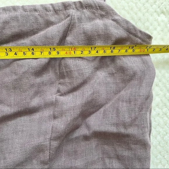 BALTIC BLOOM 100% LINEN DRESS SIZE XXL Boho Lagenlook Minimalist Modern - Picture 7 of 10